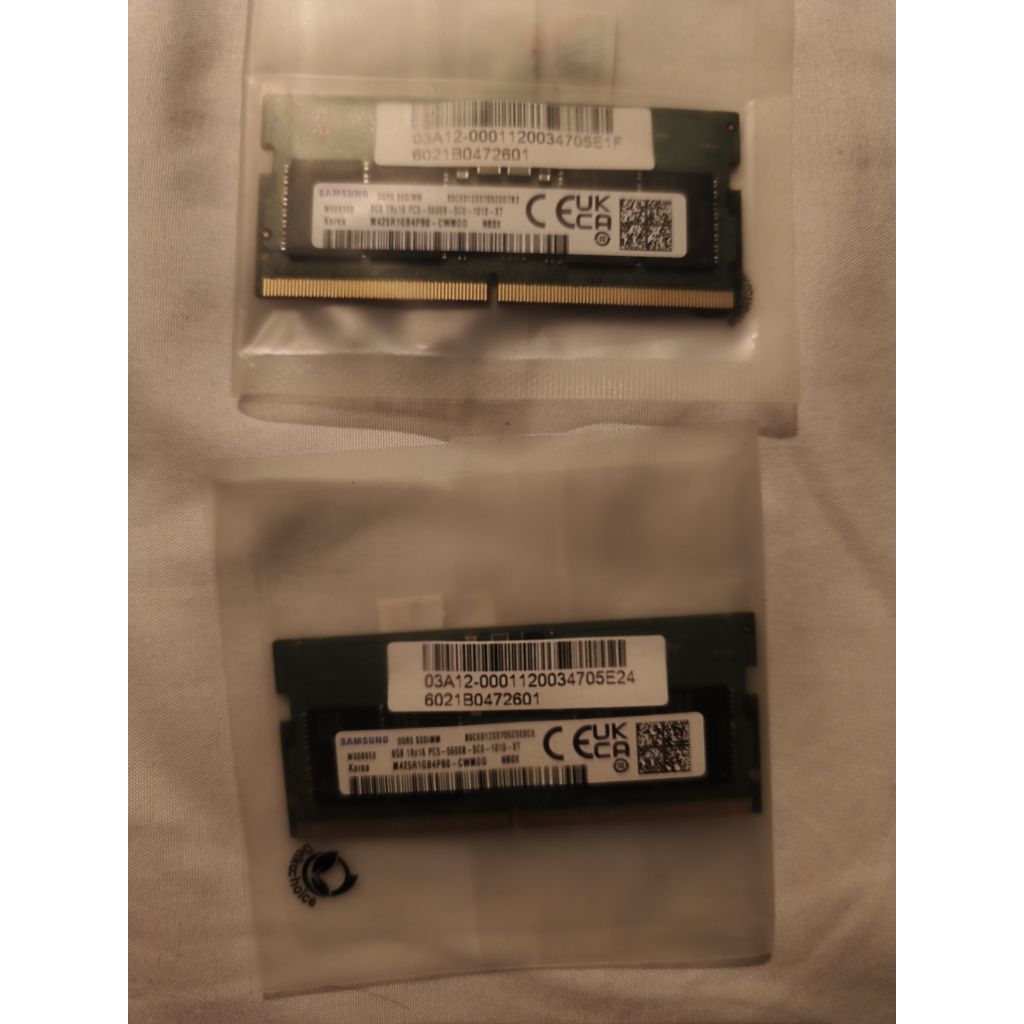 Samsung RAM Sodimm DDR5 5600MHz -2 × 8GB
