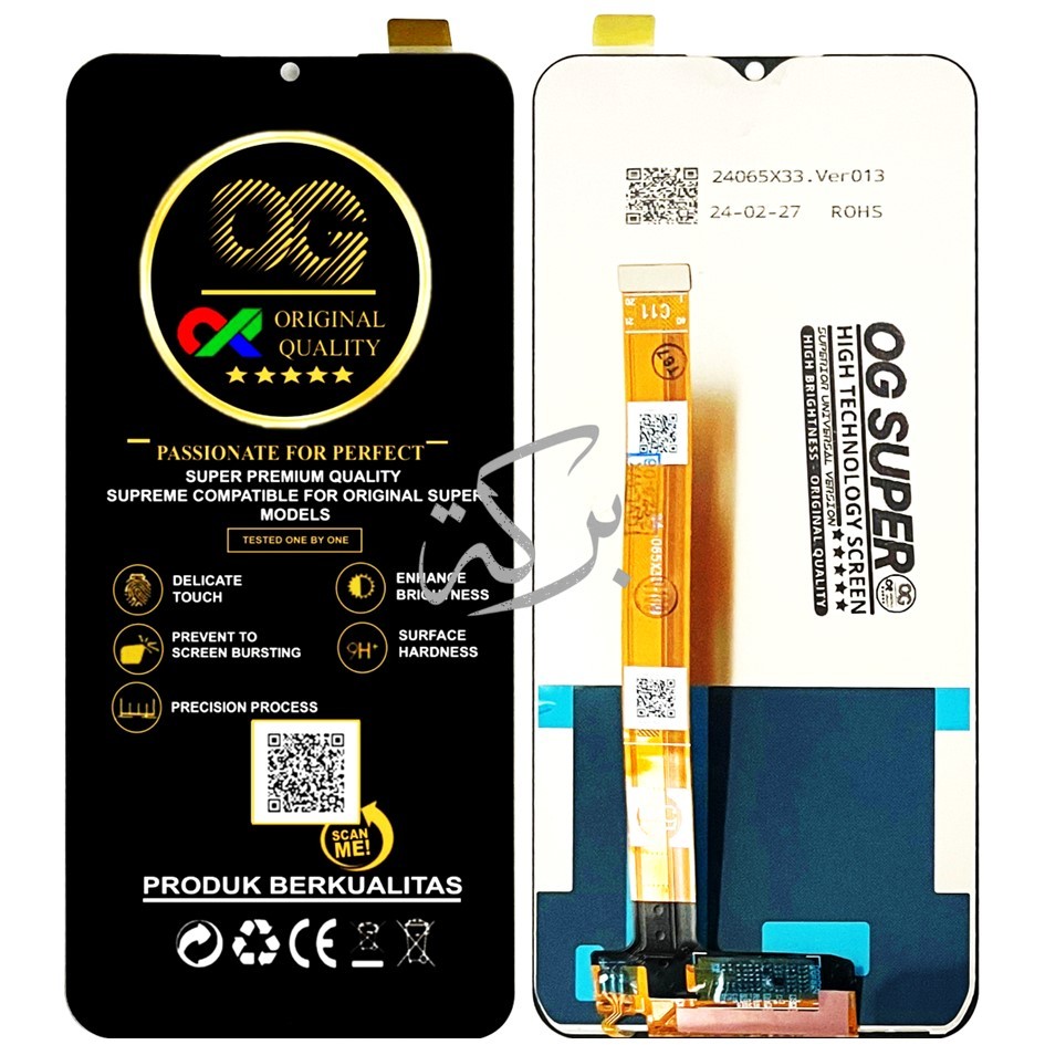 LCD TOUCSHCREEN REALME C15 / C11 ORIGINAL FULLSET