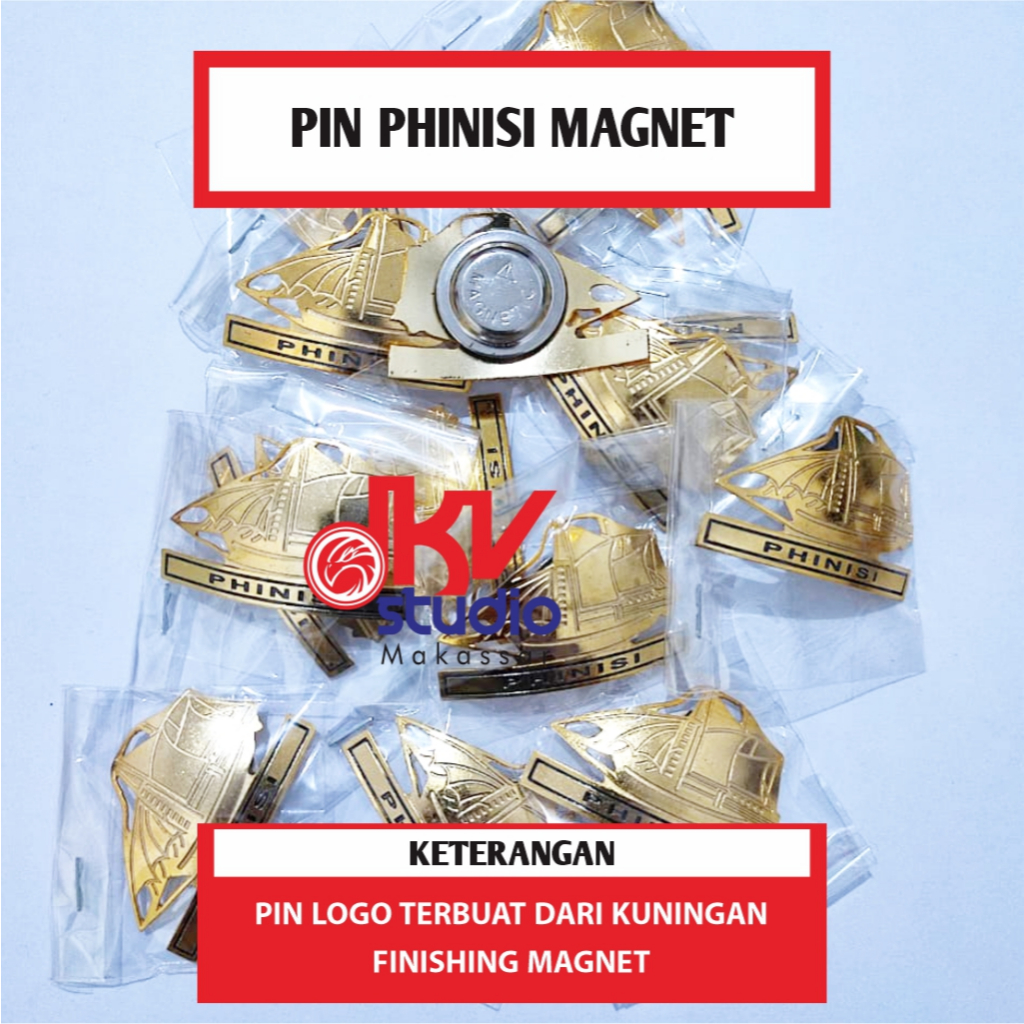 PIN PHINISI MAGNET