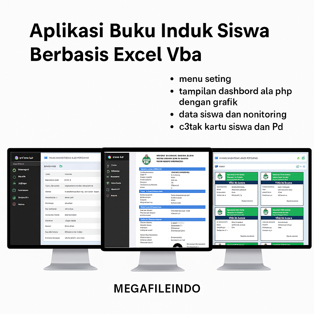 Aplikasi buku induk siswa berbasis excel vba