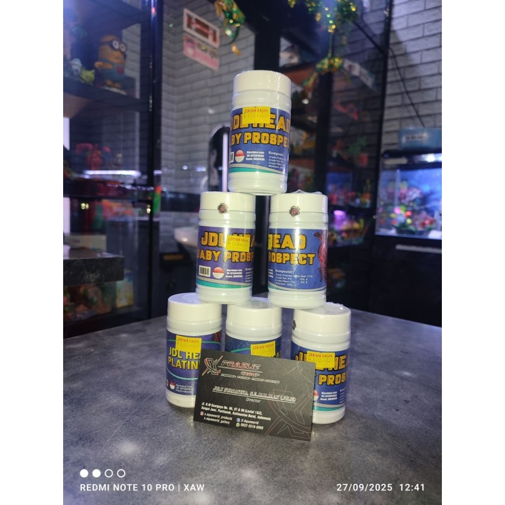 JDL Head Baby Prospect-Vitamin Ikan-75Gram