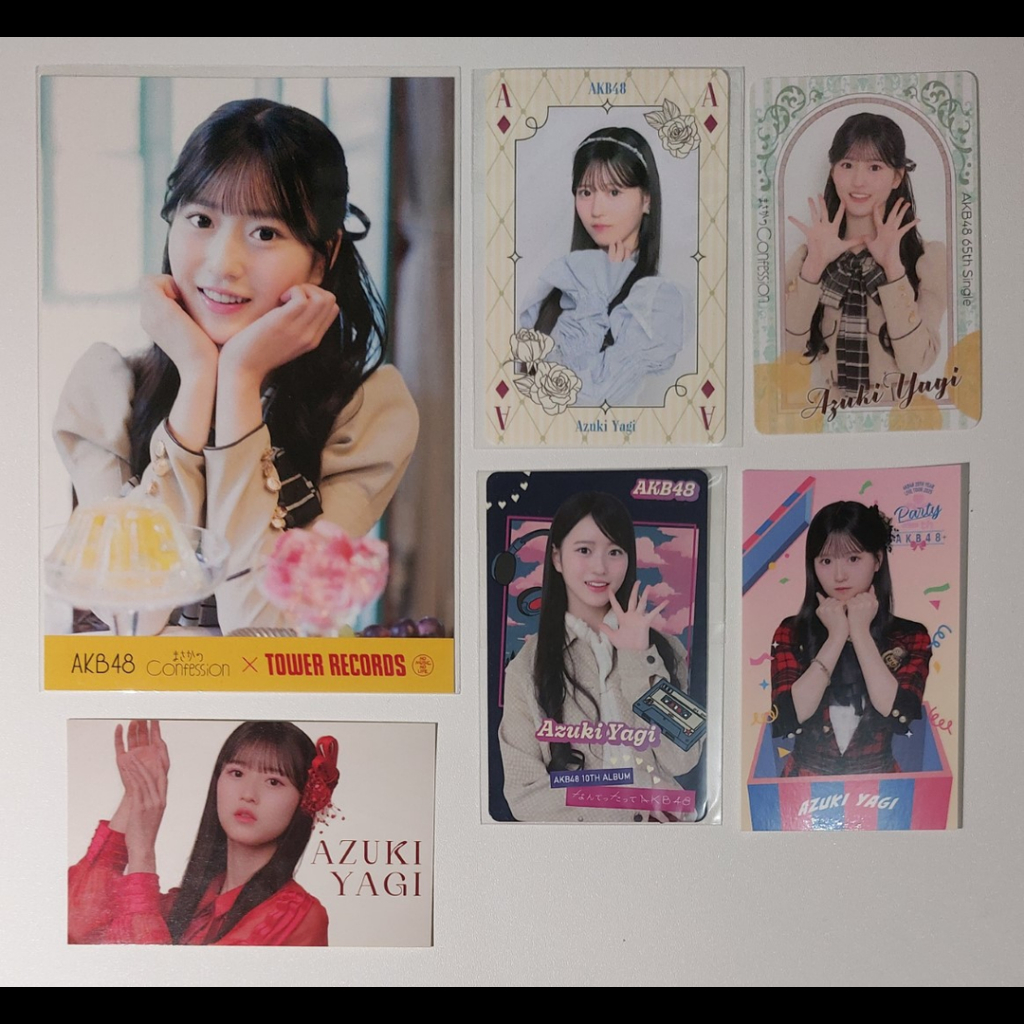 Photocard Sticker Postcard Yagi Azuki AKB48