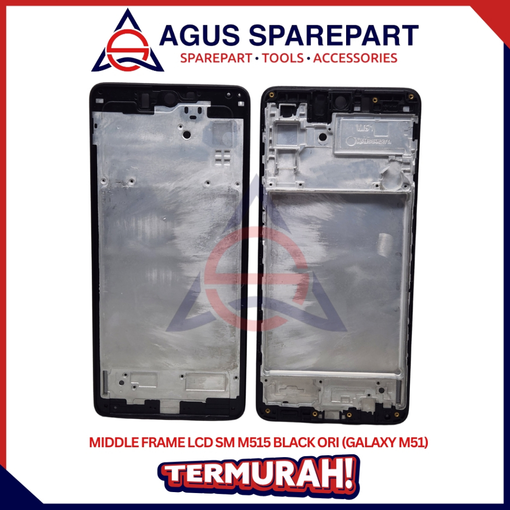 MIDDLE FRAME LCD SAMSUNG M515 / GALAXY M51 ORI / DUDUKAN LCD