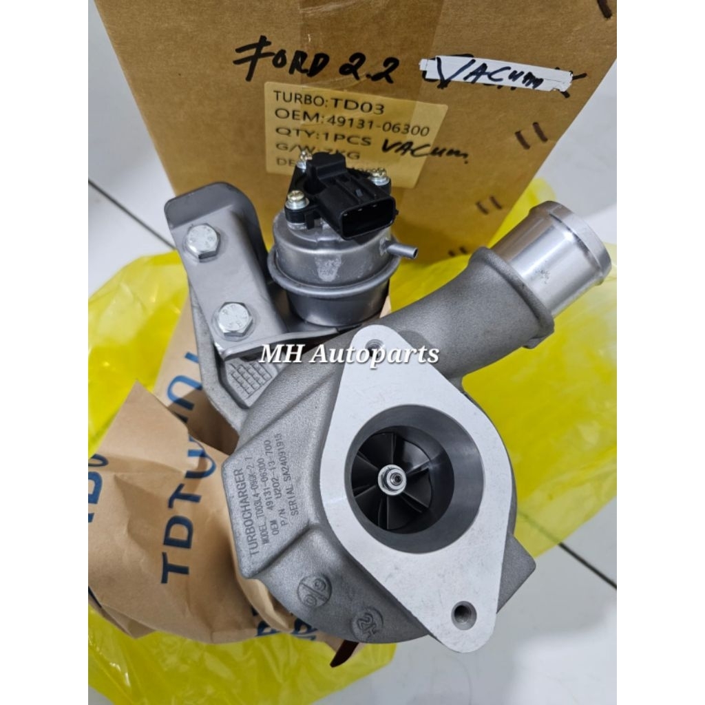 Turbo charger Ford ranger 2200cc elektrik fomoco & model vacum fomoco