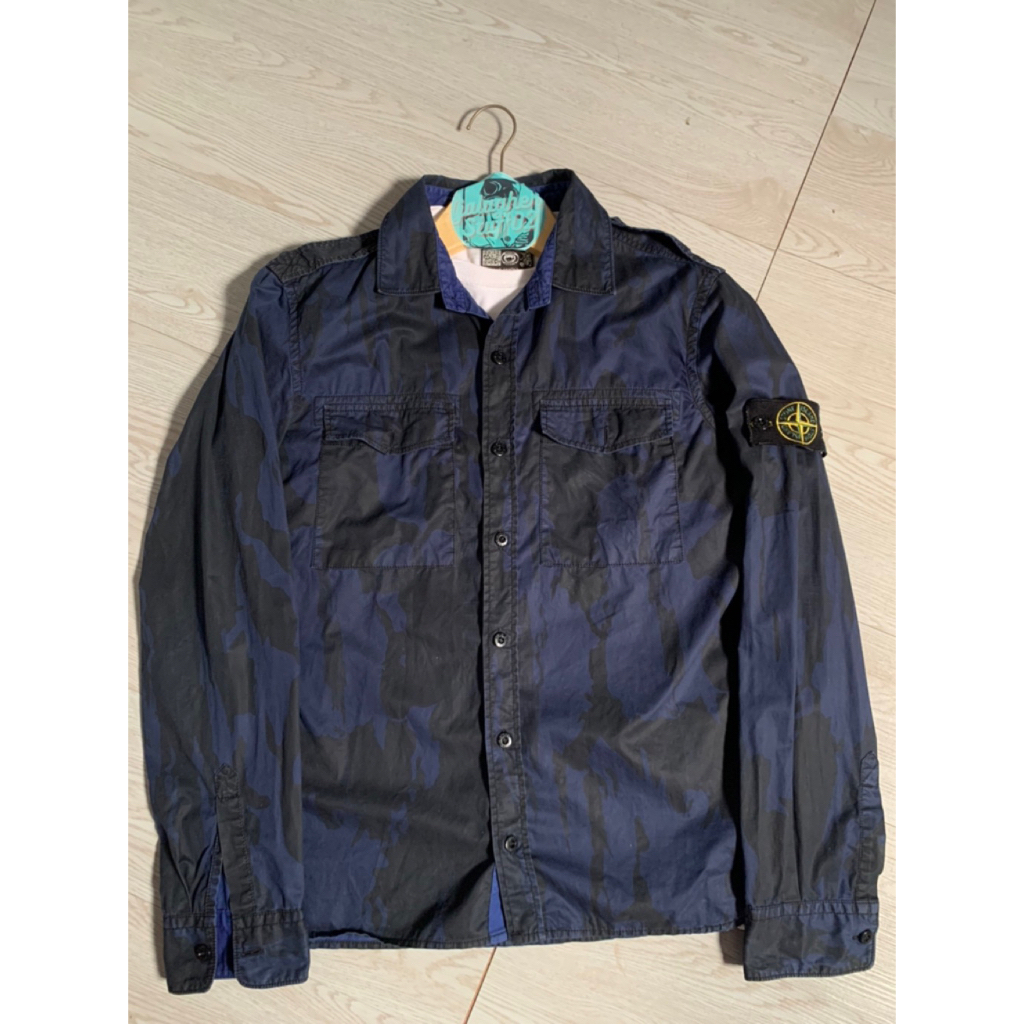OVERSHIRT STONE ISLAND CAMO 100% ORIGINAL