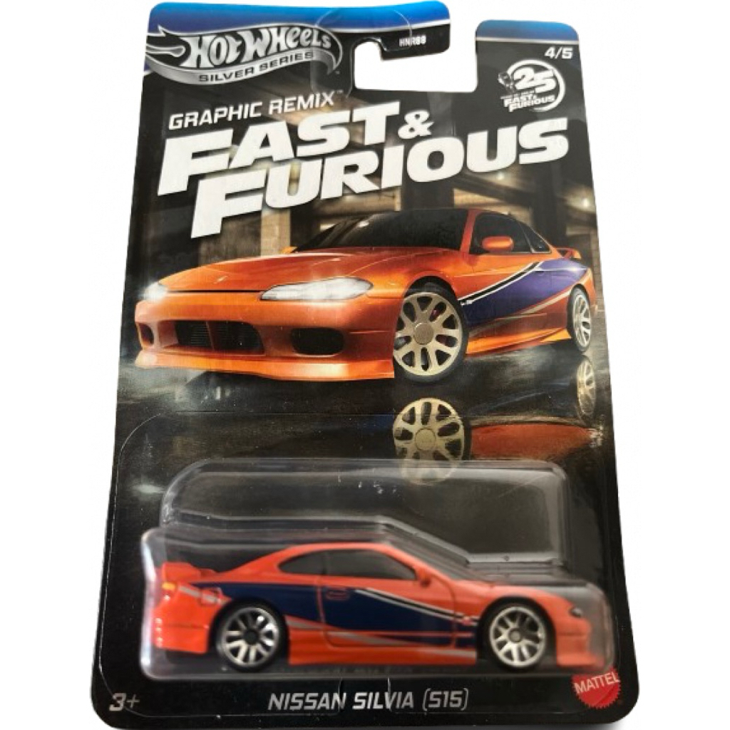 Hotwheels FAST & FURIOUS NISSAN SILVIA