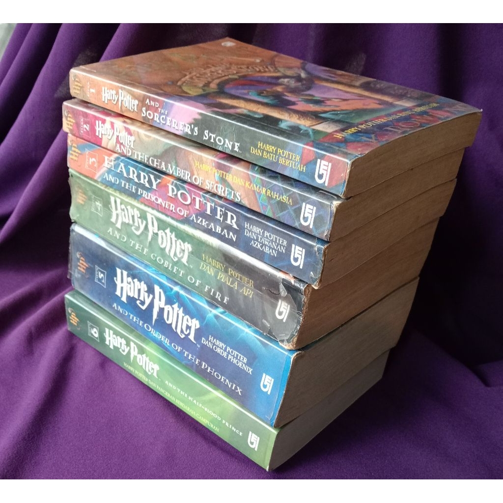 Paket Novel HARRY POTTER Jilid 1 sd 6 Original