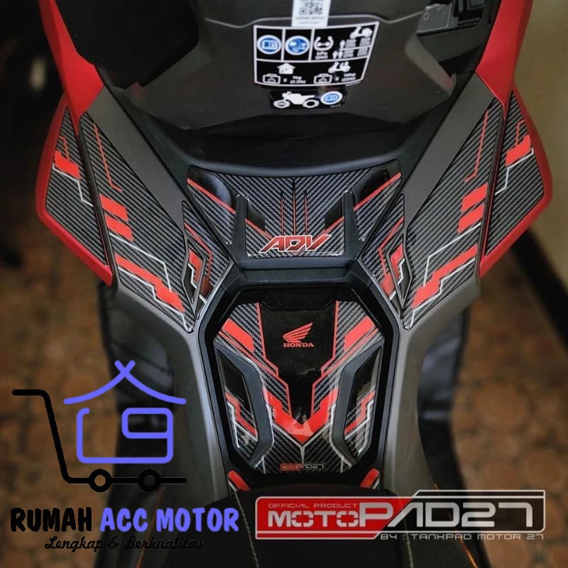 Stiker Deckpad Adv 160 Sticker Tankpad Adv 160 Stiker Tanki ADV 160 Resin Premium