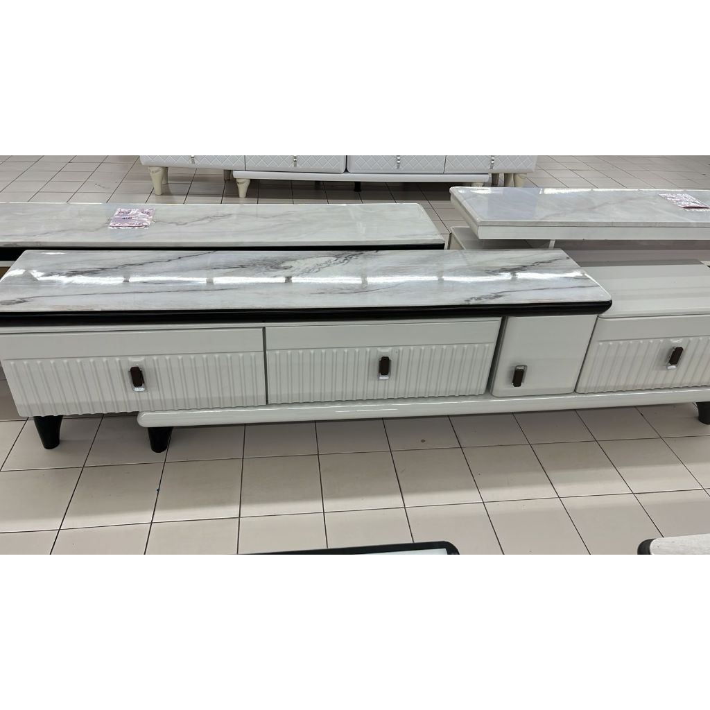 Lemari TV Fuhouju/Meja Tv Minimalis Modern Rak Tv Minimalis Buffet TV Desain Modern Meja Ruang Tamu/