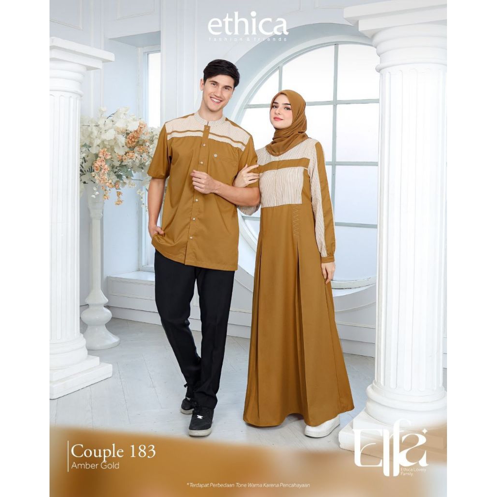 SARIMBIT COUPLE ETHICA 183 AMBER GOLD / SARIMBIT ETHICA / SARIMBIT LEBARAN / SARIMBIT KELUARGA / BAJ