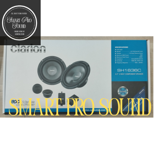 SPEAKER CLARION SH 1636 C 2 WAY COMPONENT SPEAKER 6,5 INCH GARANSI RESMI