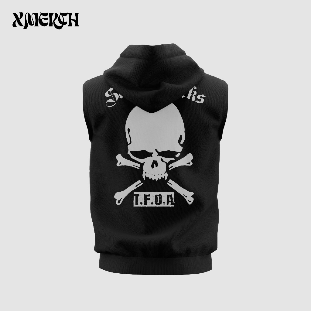 Hoodie Zipper Sleeveless - TFOA The Front of Armament