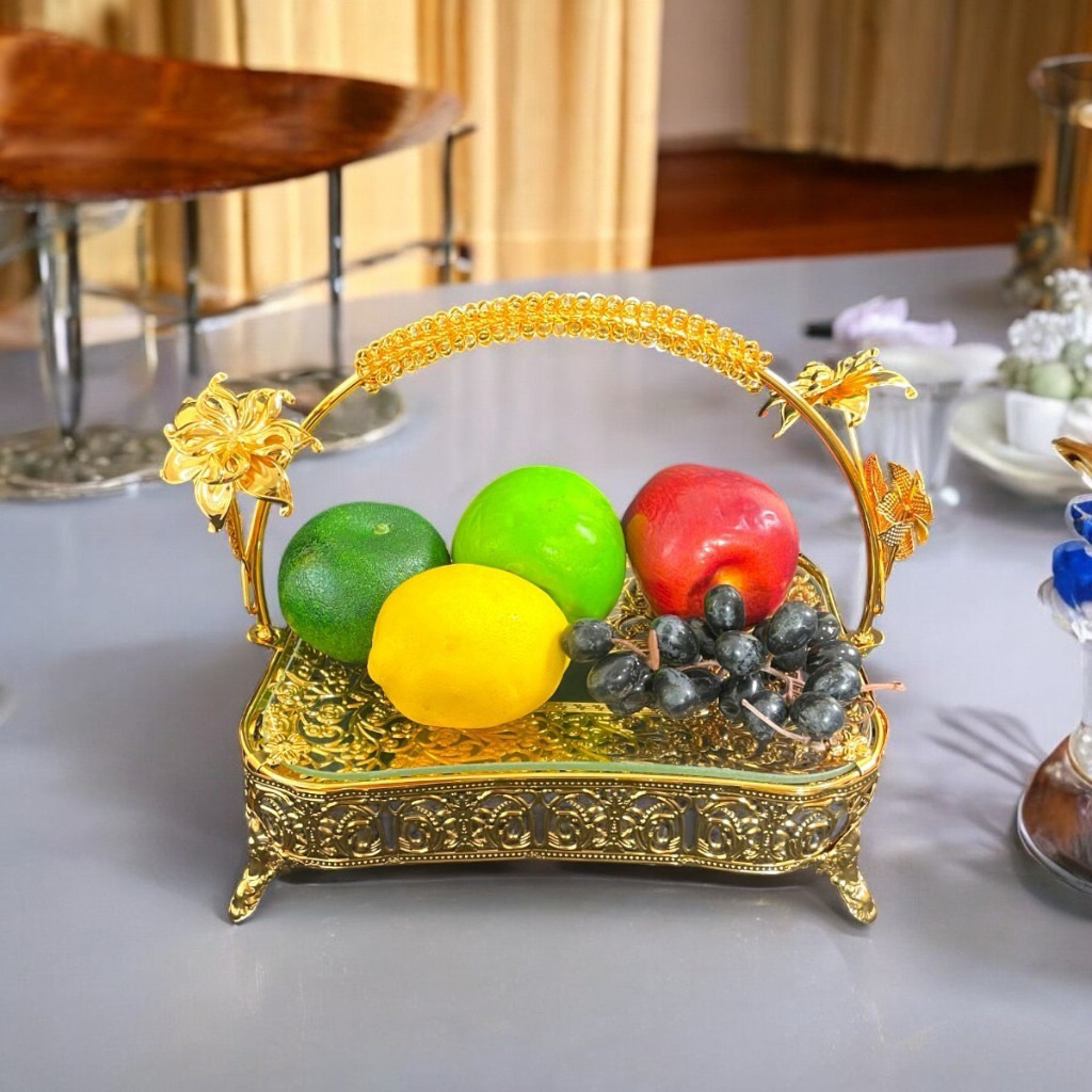 Nampan Aestetic Nampan Mewah Nampan Gold