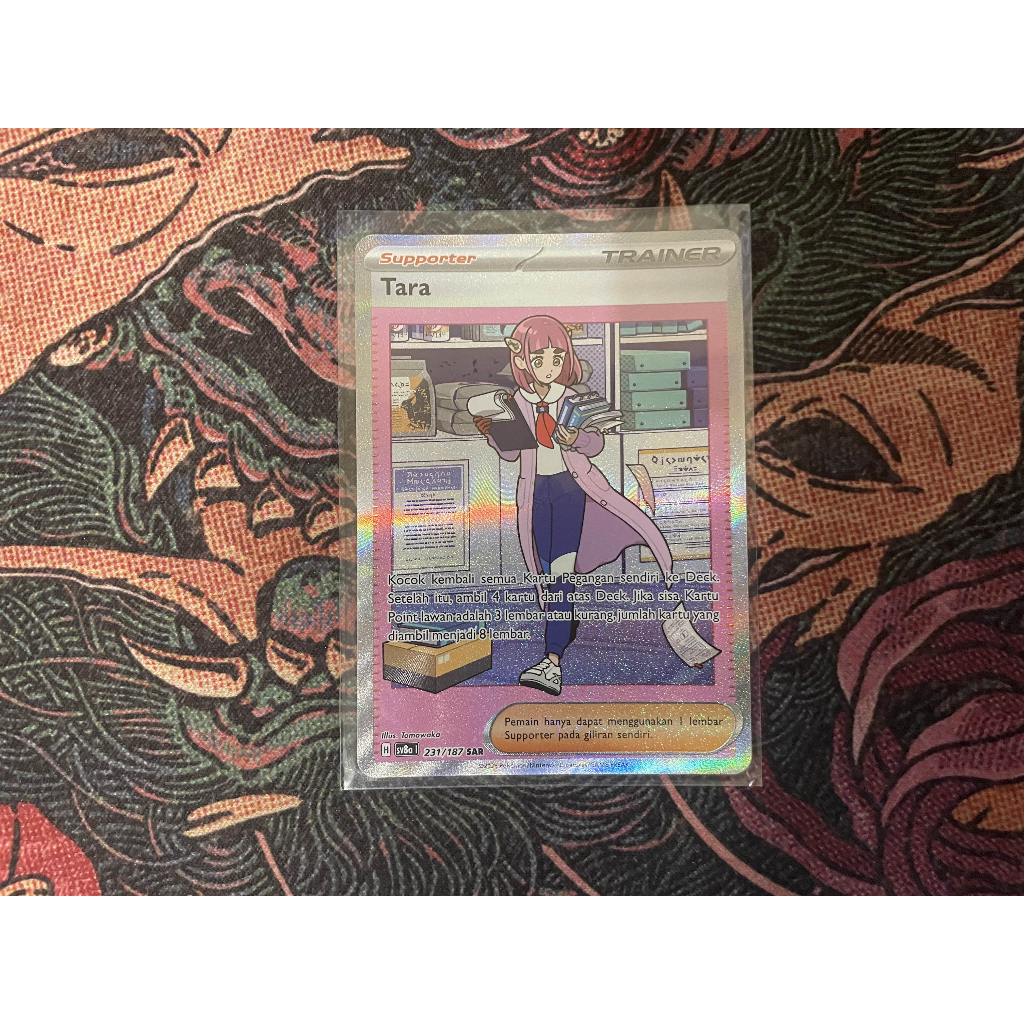 Kartu Pokemon TCG sv8a Tara SAR Festival Terastal Trading Card Game Indonesia