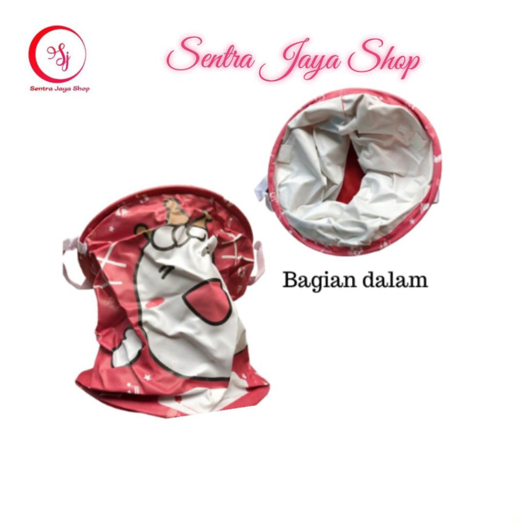 Tas Mamypoko Pokojang Murah Toy Bin Tempat Penyimpanan Baju Boneka