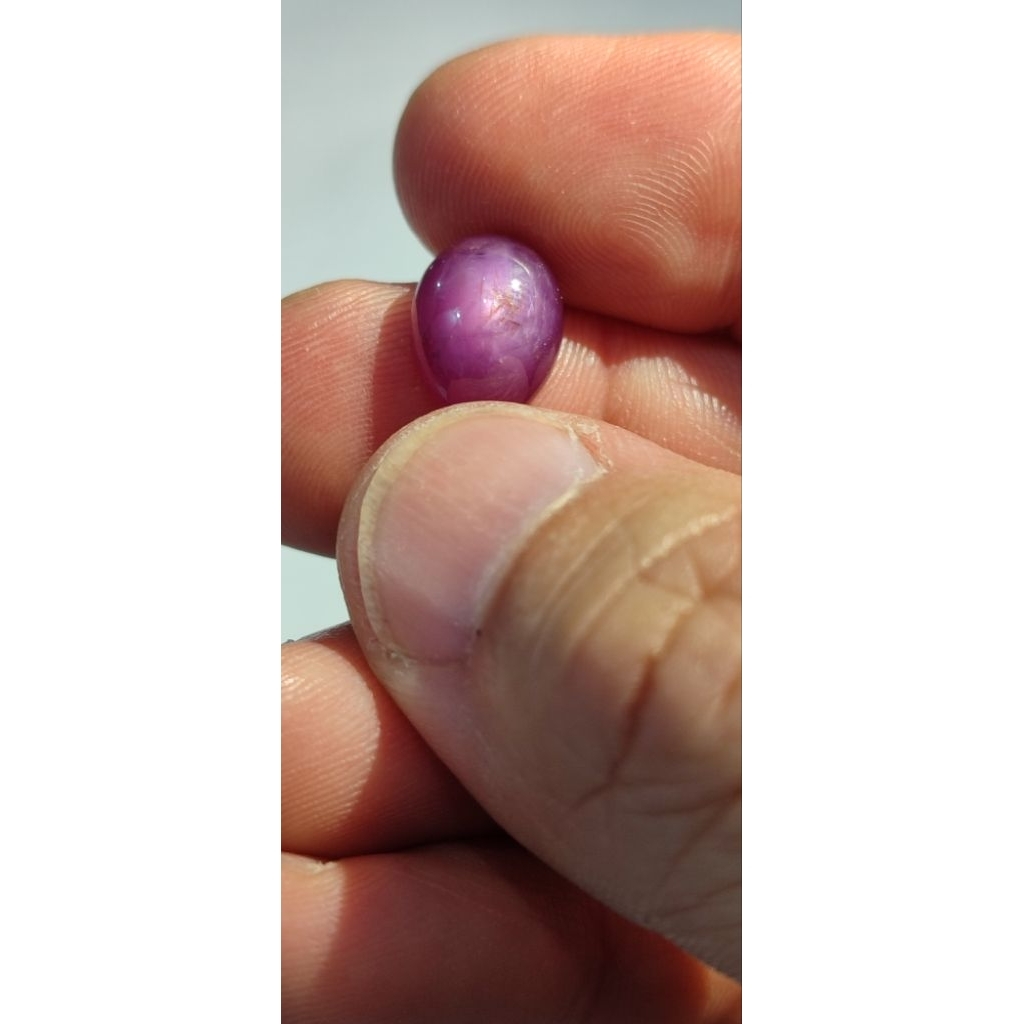 batu cincin permata natural star ruby no heat