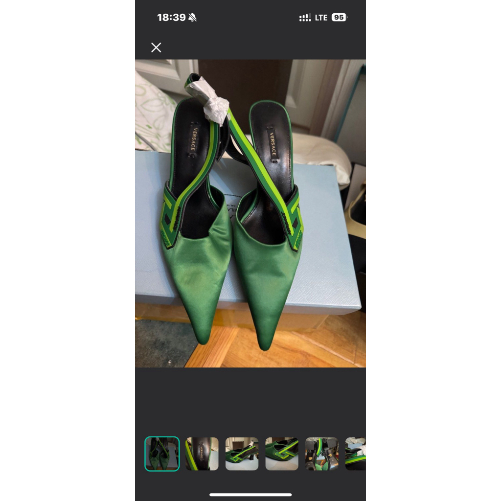 Preloved versace heels 38