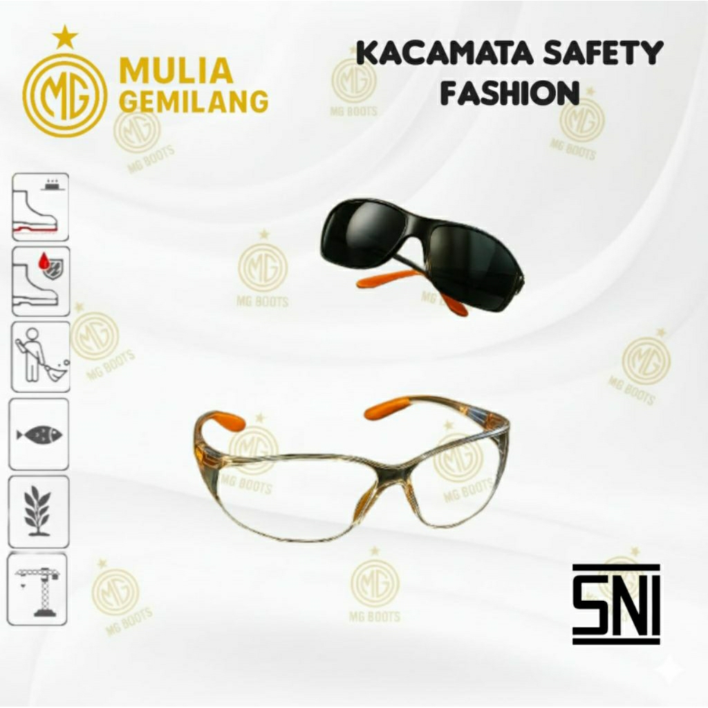 Kacamata Safety Glasses ANZI Z87