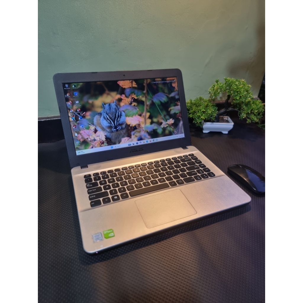 ❤️Murah ASUS 14" Intel i3 gen7 2.3 GHz Ram 8GB SSD 256GB VGA 2GB Win11 mulus