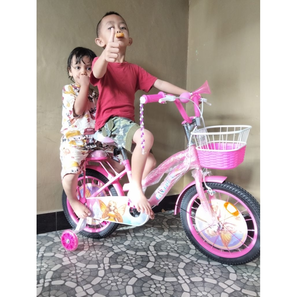 SEPEDA ANAK CEWEK 16 INCHI / SEPEDA 16 / SEPEDA CEWEK / SEPEDA 16 INCH ANAK CTB UMUR 2 3 4 5 6 7 8 9