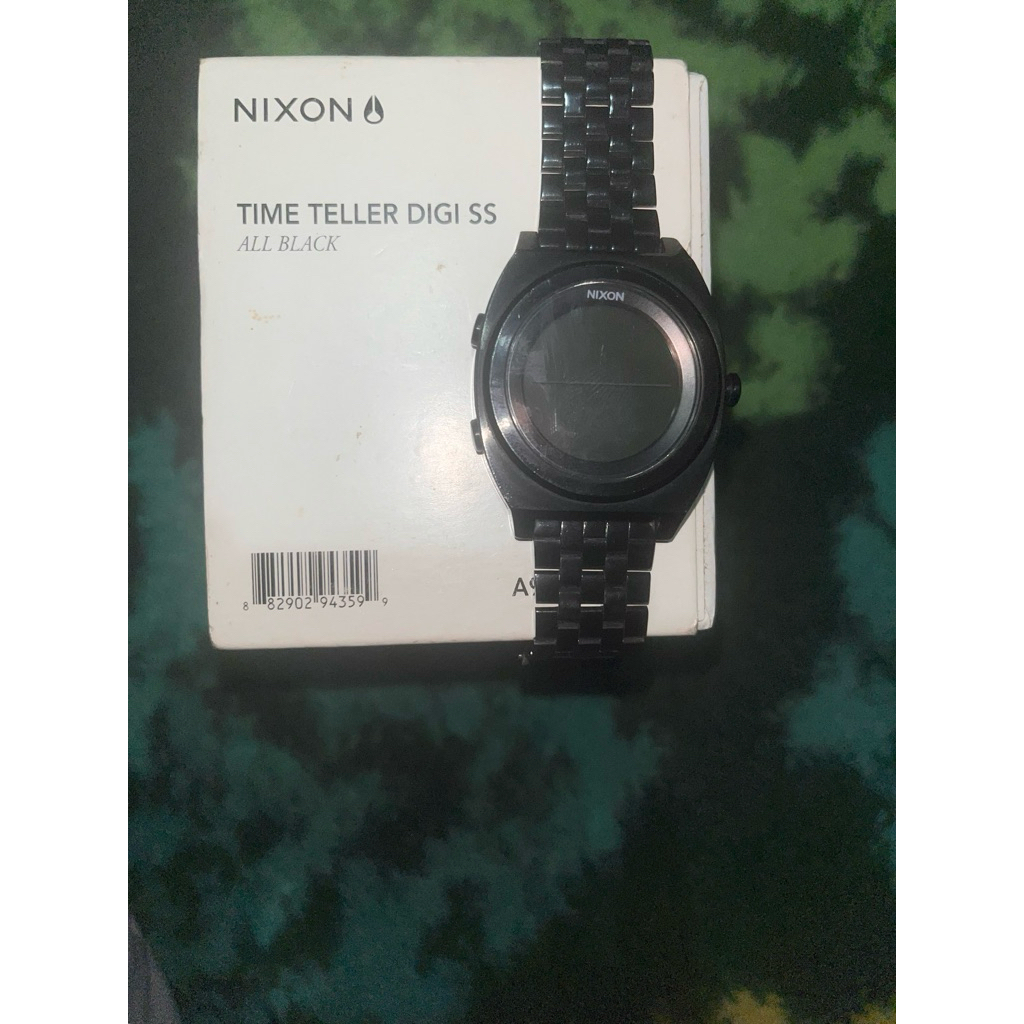 Nixon Time Teller Black