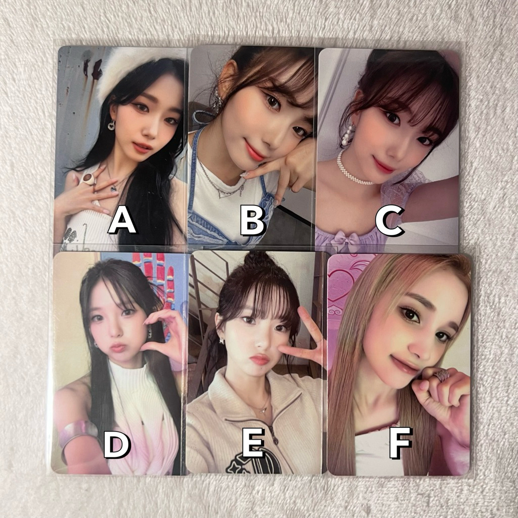 photocard youngeun yujin bahiyyih kep1er official