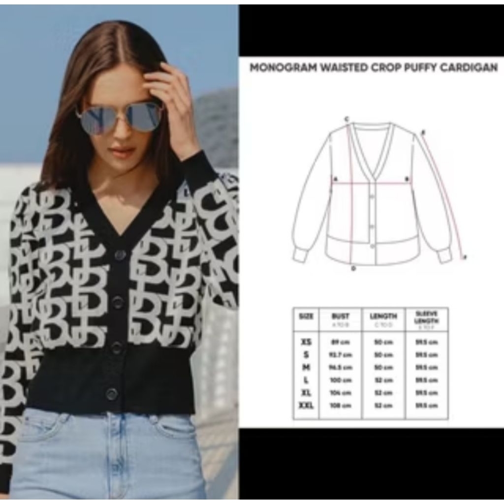 Parfum Prelove Bj Hitam crop size M