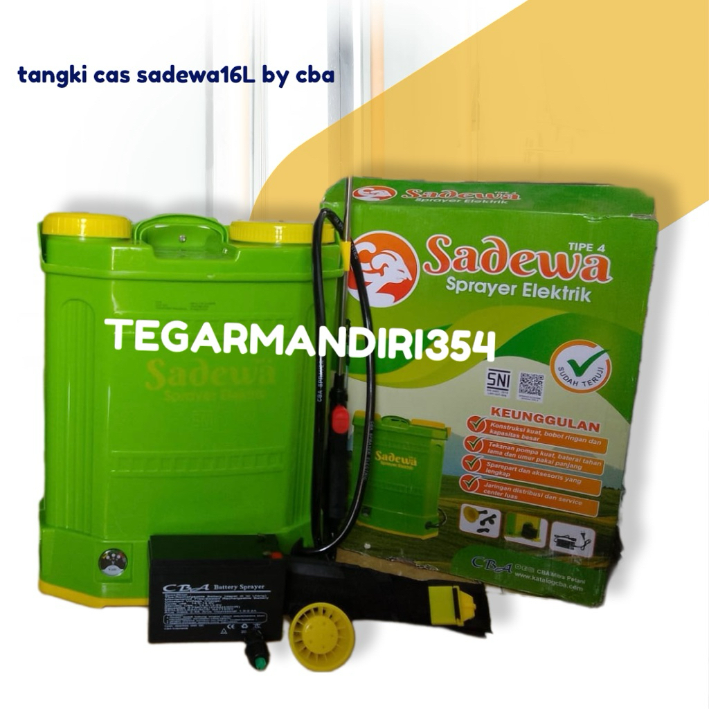 Tangki semprot sadewa 16liter alat semprot sadewa16liter 16liter Tangki cas cba 16liter tangki elekt