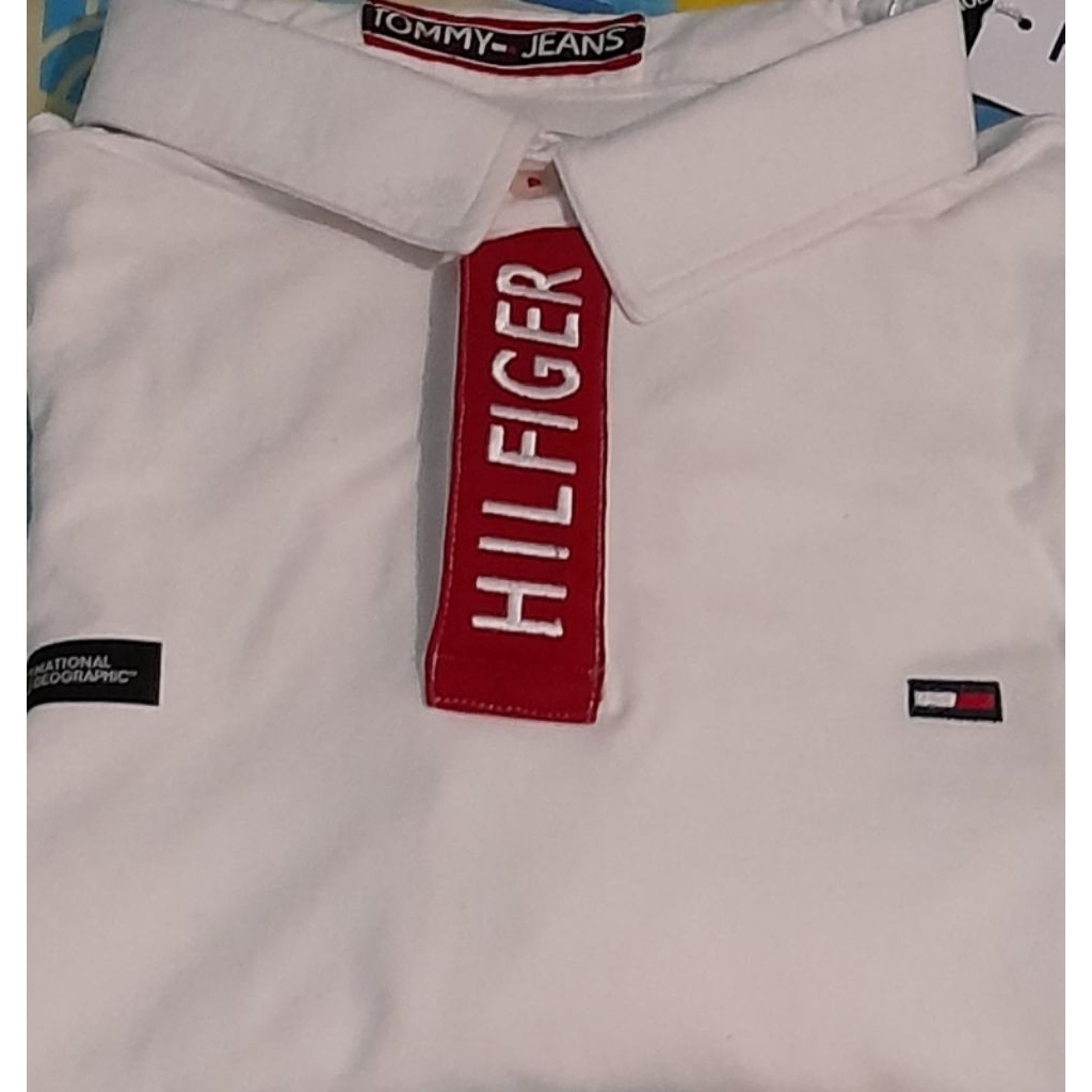 Kaos Polo Shirt Pria Tommy Jeans branded lengan pendek premium