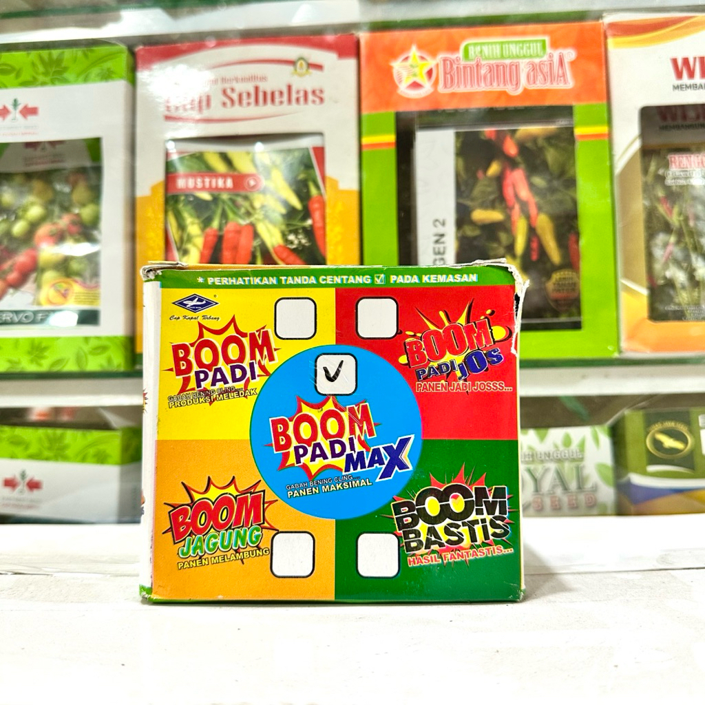 Boom Padi Max - Paket Lengkap Boom Padi Max - Nutrisi Boom Padi Max