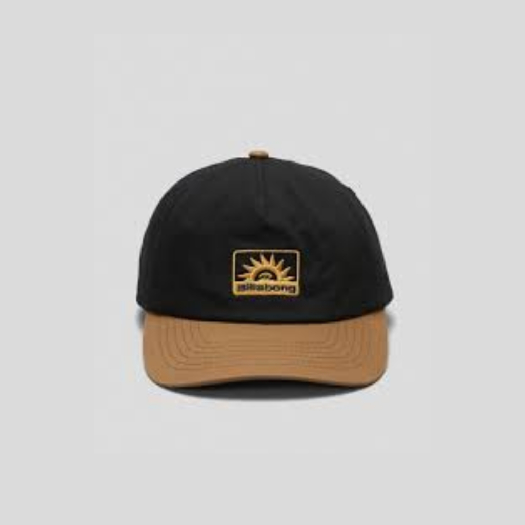 Topi Billabong Original Daily Snapback Black Brown