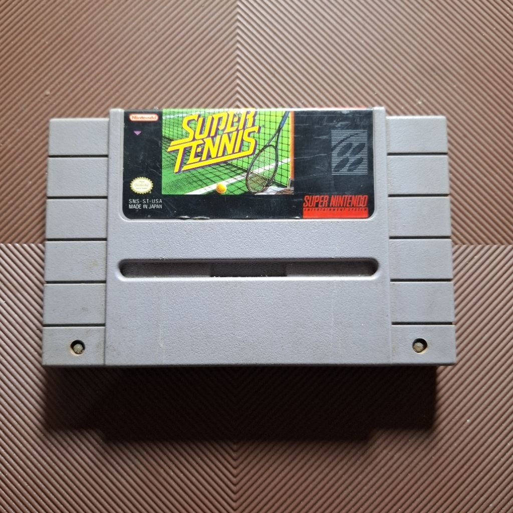 Kaset Nintendo SNES Super Tennis Second