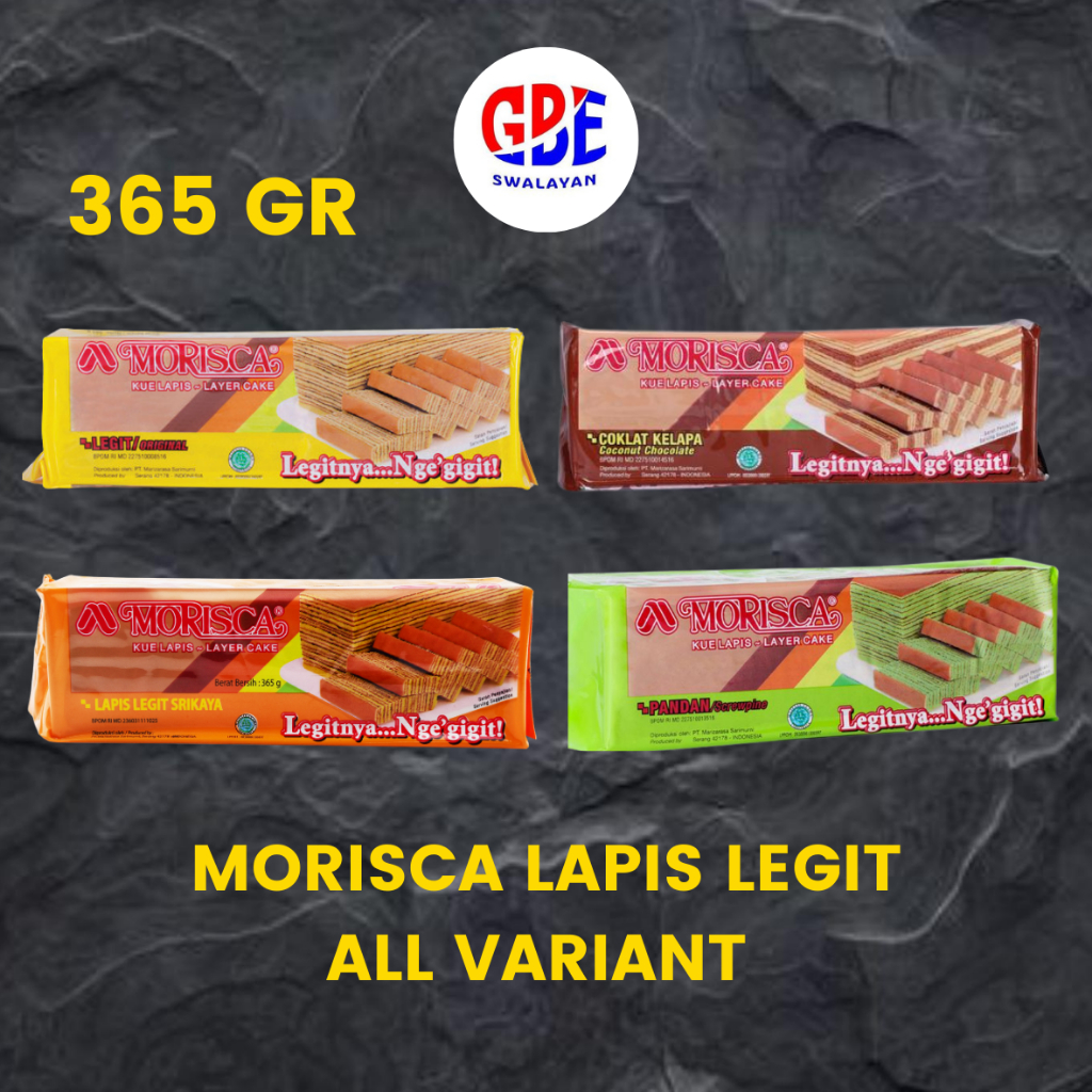 Morisca Lapis Legit All Varian - 365 GR