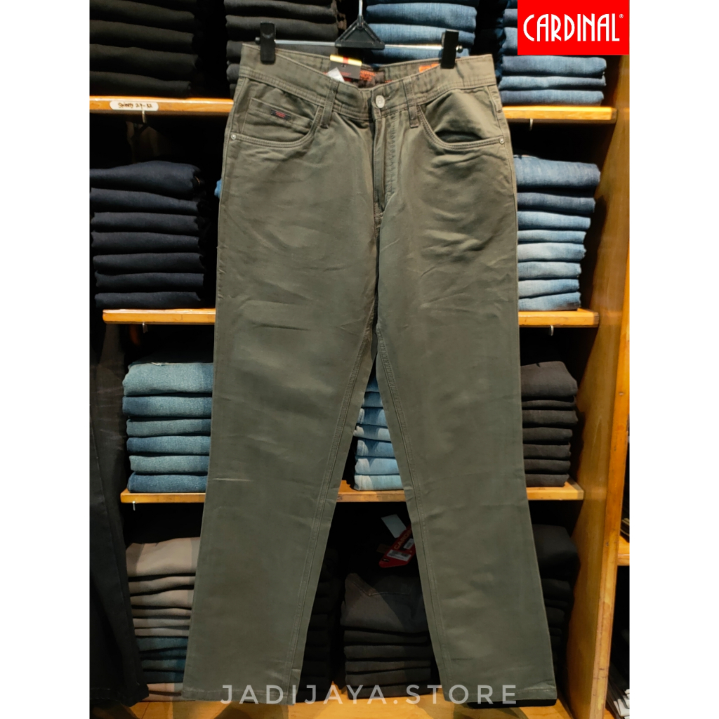 Celana Panjang CARDINAL CASUAL Reguler Katun Ori 100%