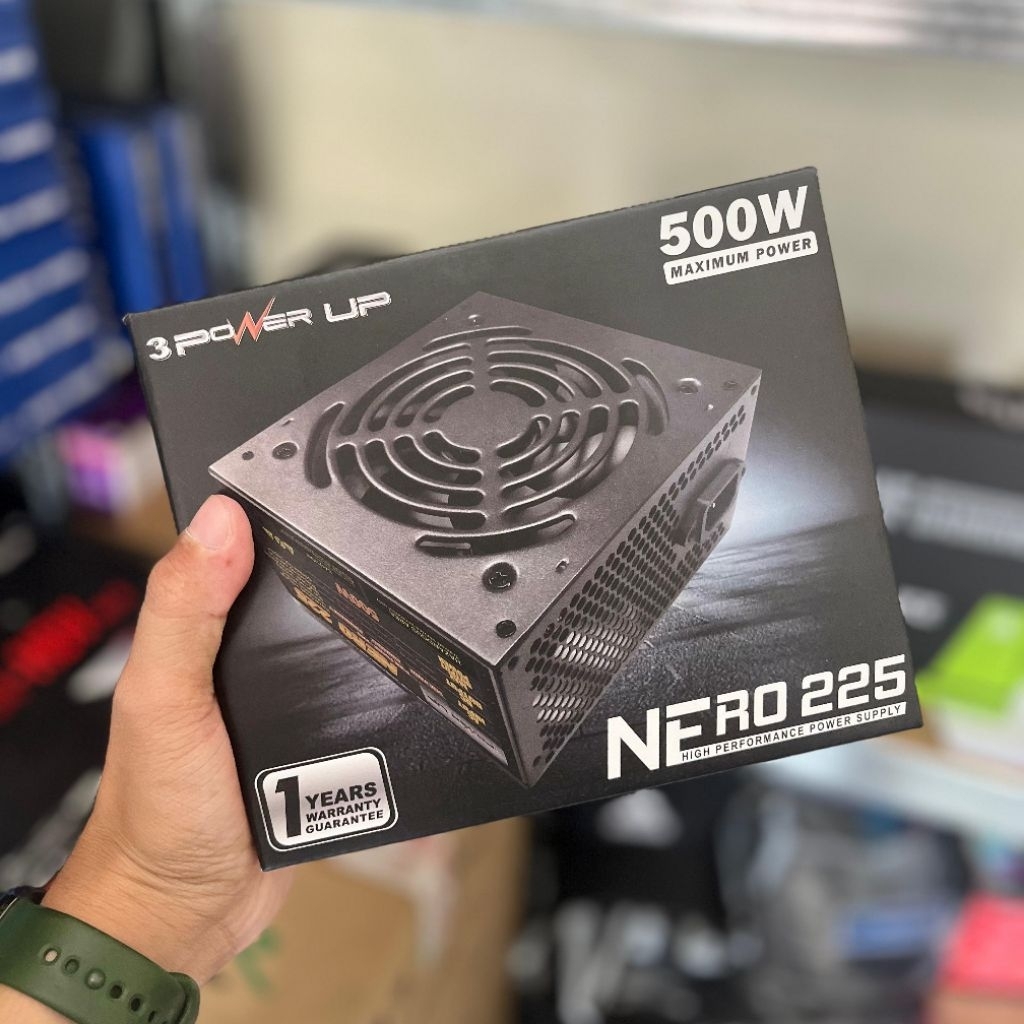Power Supply PSU 500Watt PowerUp nerro 225 500WATT