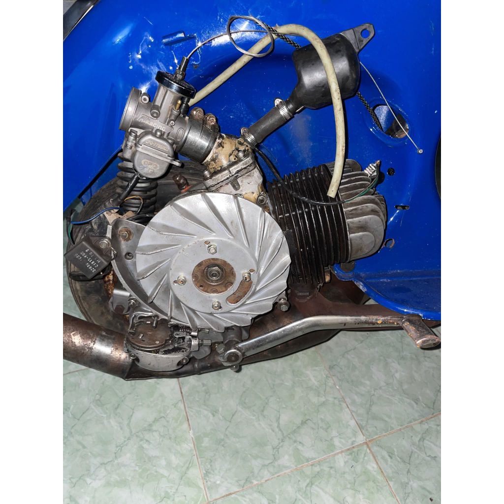 mesin vespa racing 177cc