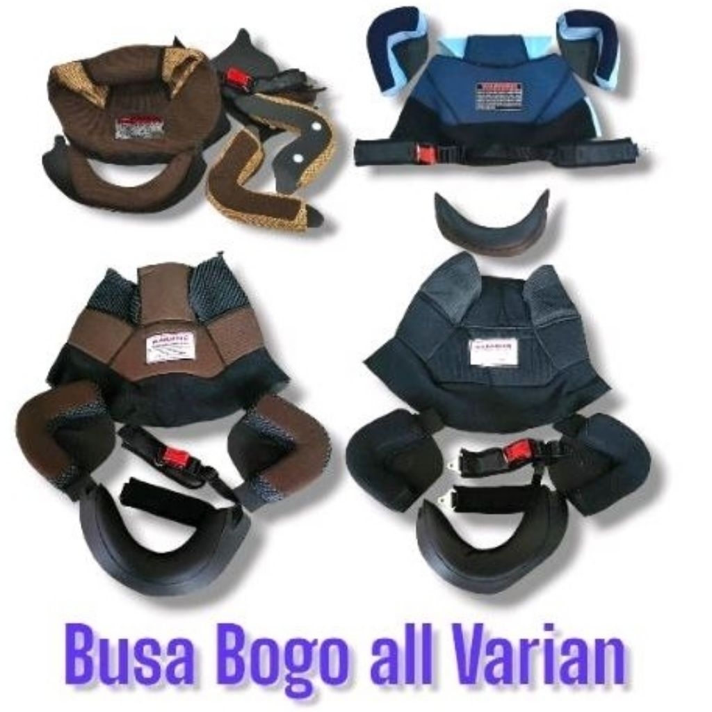Busa spon helm Bogo retro Dan Tali helm