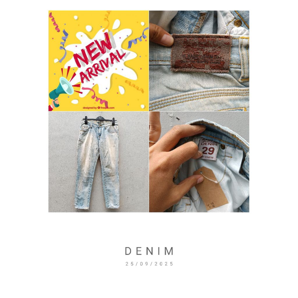 Celana Jeans Wanita Brand ZARA ORI | Celana Denim Murah Berkualitas