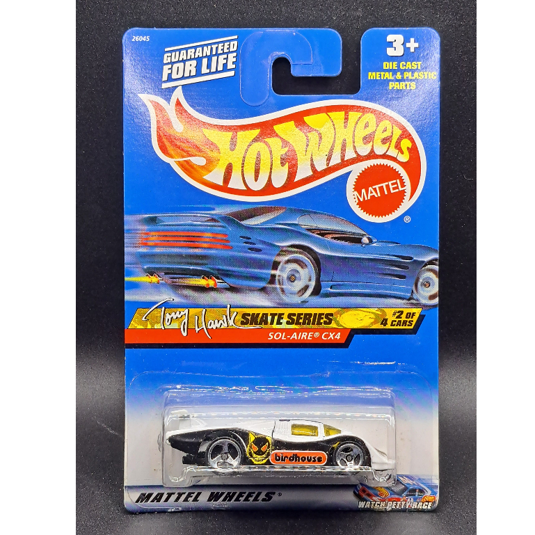 2000 Hot Wheels - Tony Hawk Skate Series - Sol-Aire CX4 - Balap (B10)