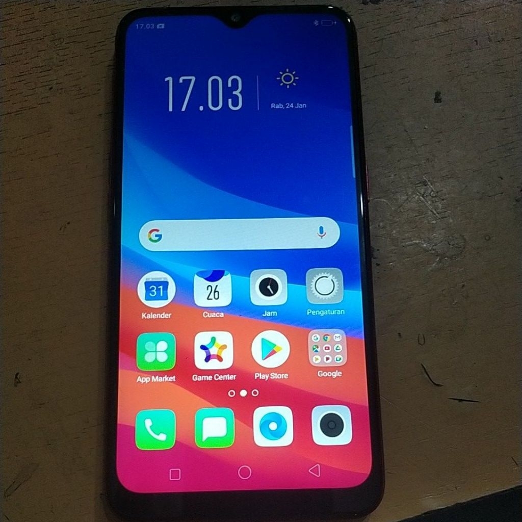 Oppo a5s ram 3 gantian lcd normal siap pakai