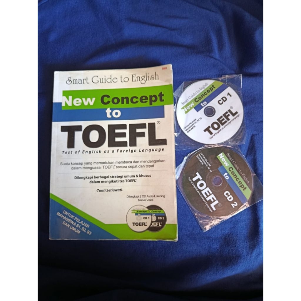 [PRELOVED] BUKU MURAH NEW CONCEPT TO TOEFL