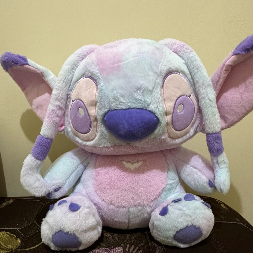 Miniso x Stitch - Boneka / Doll Stitch JUMBO Spectrum Rainbow Collections (55 cm)