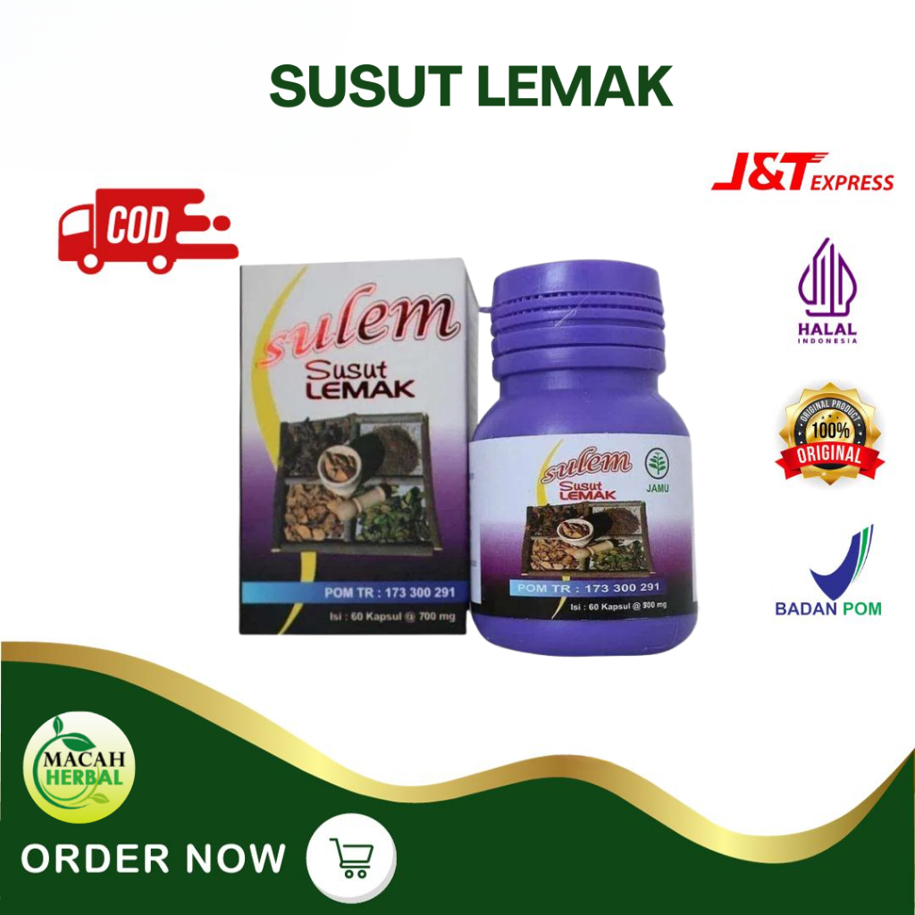 SULEM/SUSUT LEMAK/SULEM SUSUT LEMAK/OBAT PELANGSING