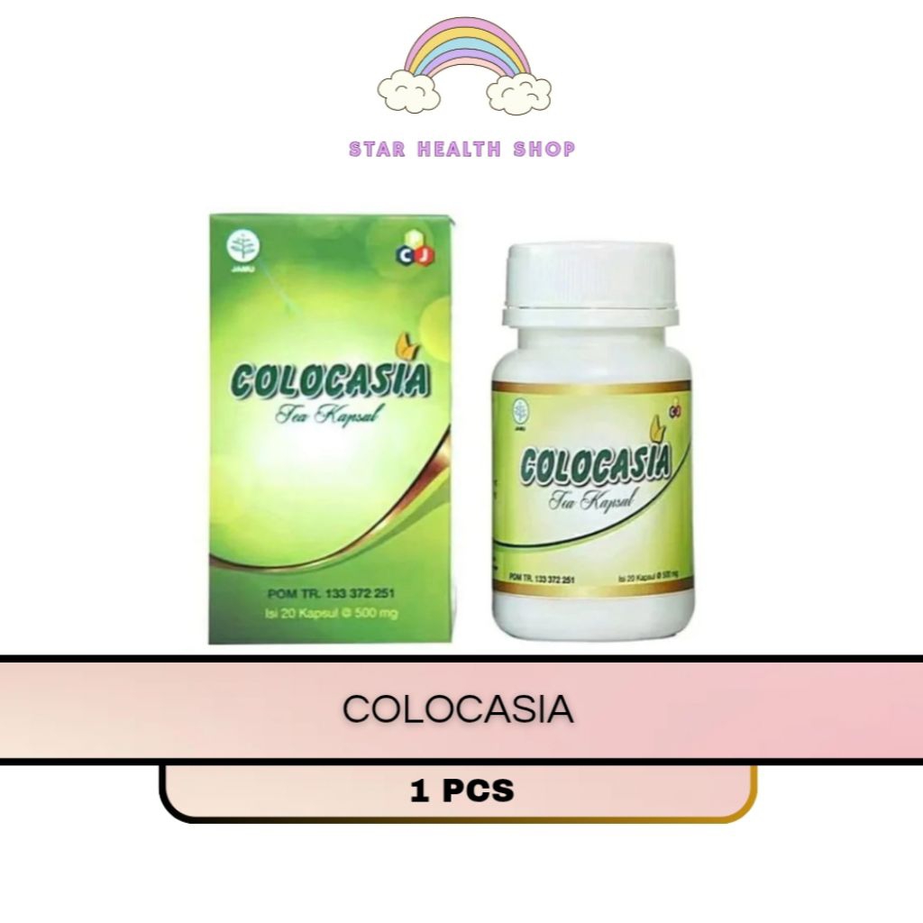 Colocasia Obat Nyeri Sendi Dan Tulang Asli Original Colocasia BPOM - 20 Caps