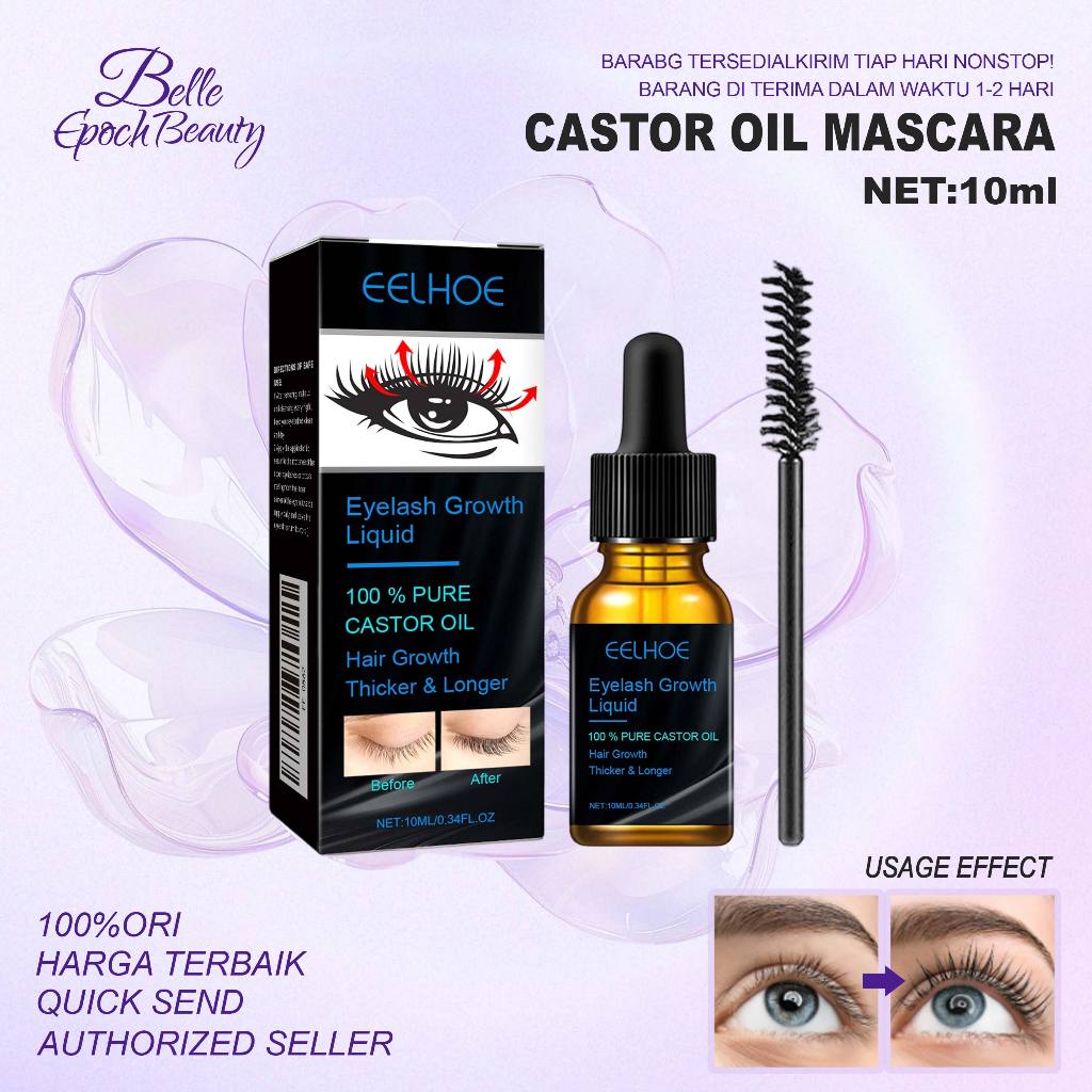 EELHOE Serum Bulu Mata Dan Alis 10ml Serum Penumbuh Bulu Mata Dan Alis Serum Alis Penumbuh Alis Penu