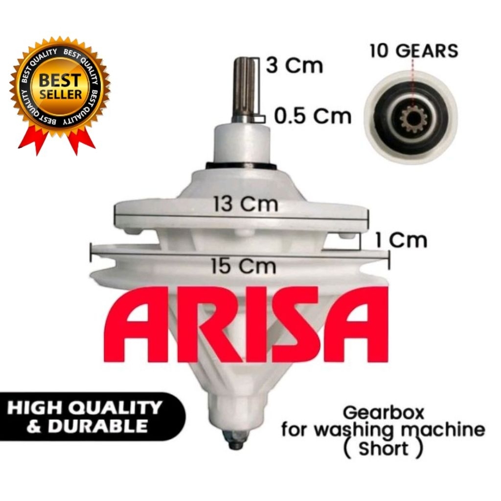 gearbox mesin cuci arisa 2 tabung AW9955 PA