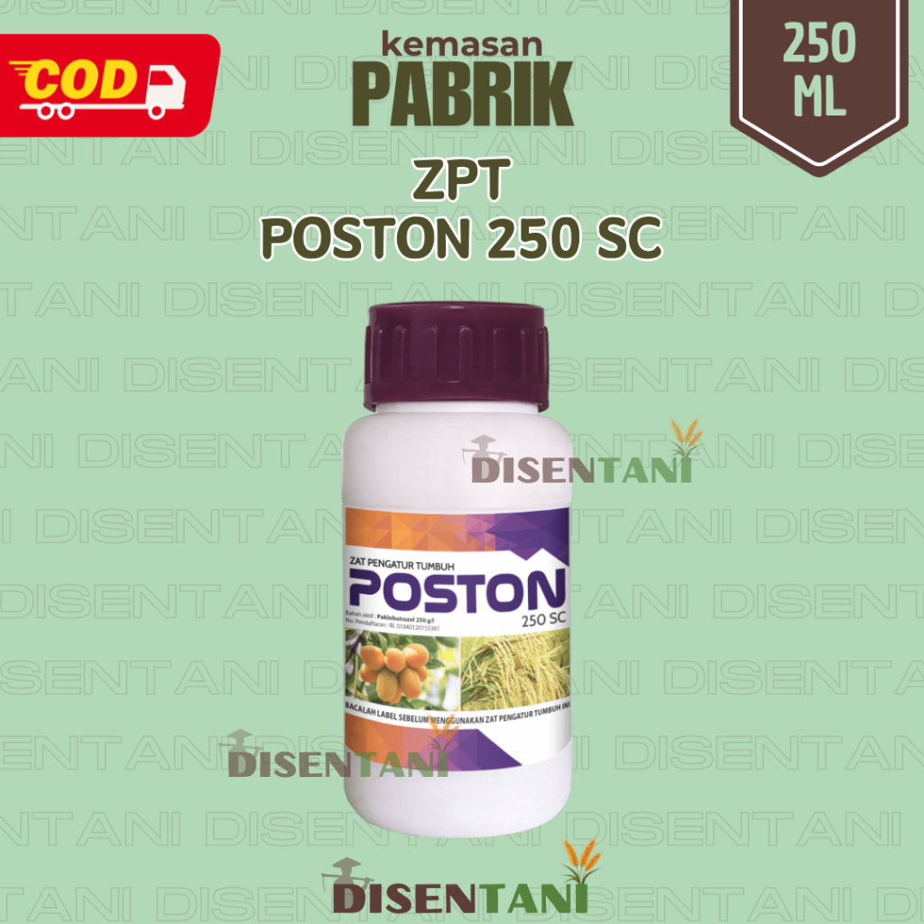 Perangsang Buah Durian Kelengkeng Padi Poston ZPT Poston paklobutrazol 250sc