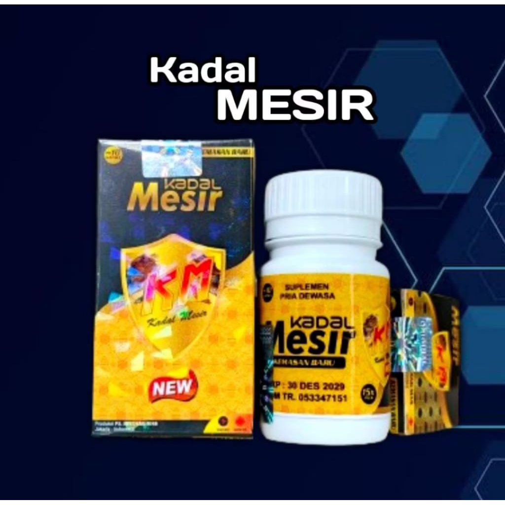 New Kapsul Km Kadal Mesir: Meningkatkan Vitalitas Pria dengan 100%  Bahan Herbal Alami & Kualitas Te