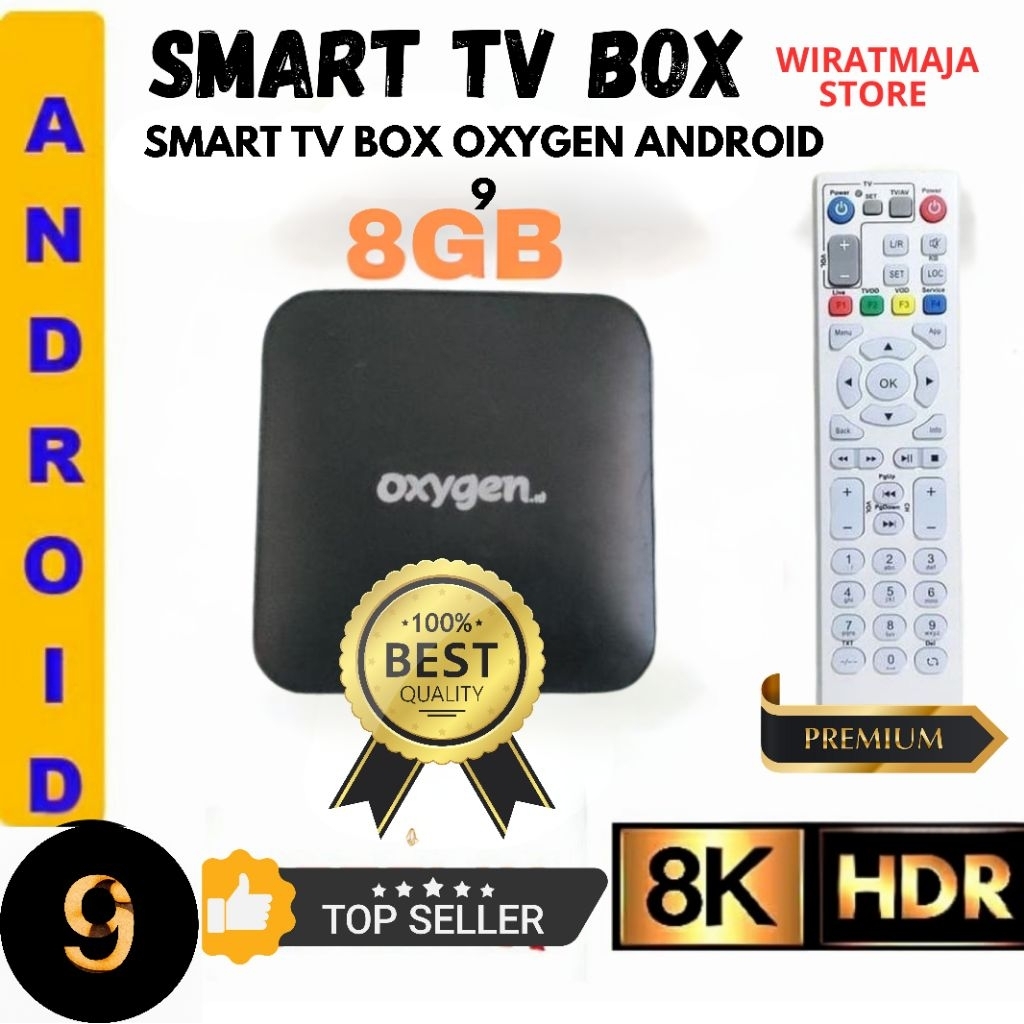 SMART TV BOX  OXYGEN OS 9 UNLOCK & ROOT (FULL APLIKASI)