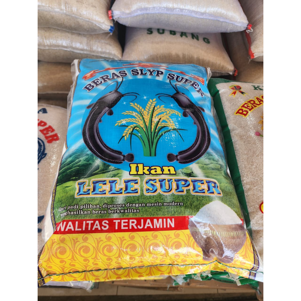 Beras Lele super 10kg / Beras Cap Ikan Lele Super